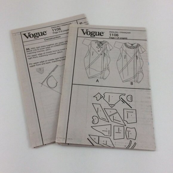 Vogue Pattern 1106 Koos Couture Ladies Kaftan Uncut 4 6 8 10 12 14 XS SML MED - Picture 9 of 13